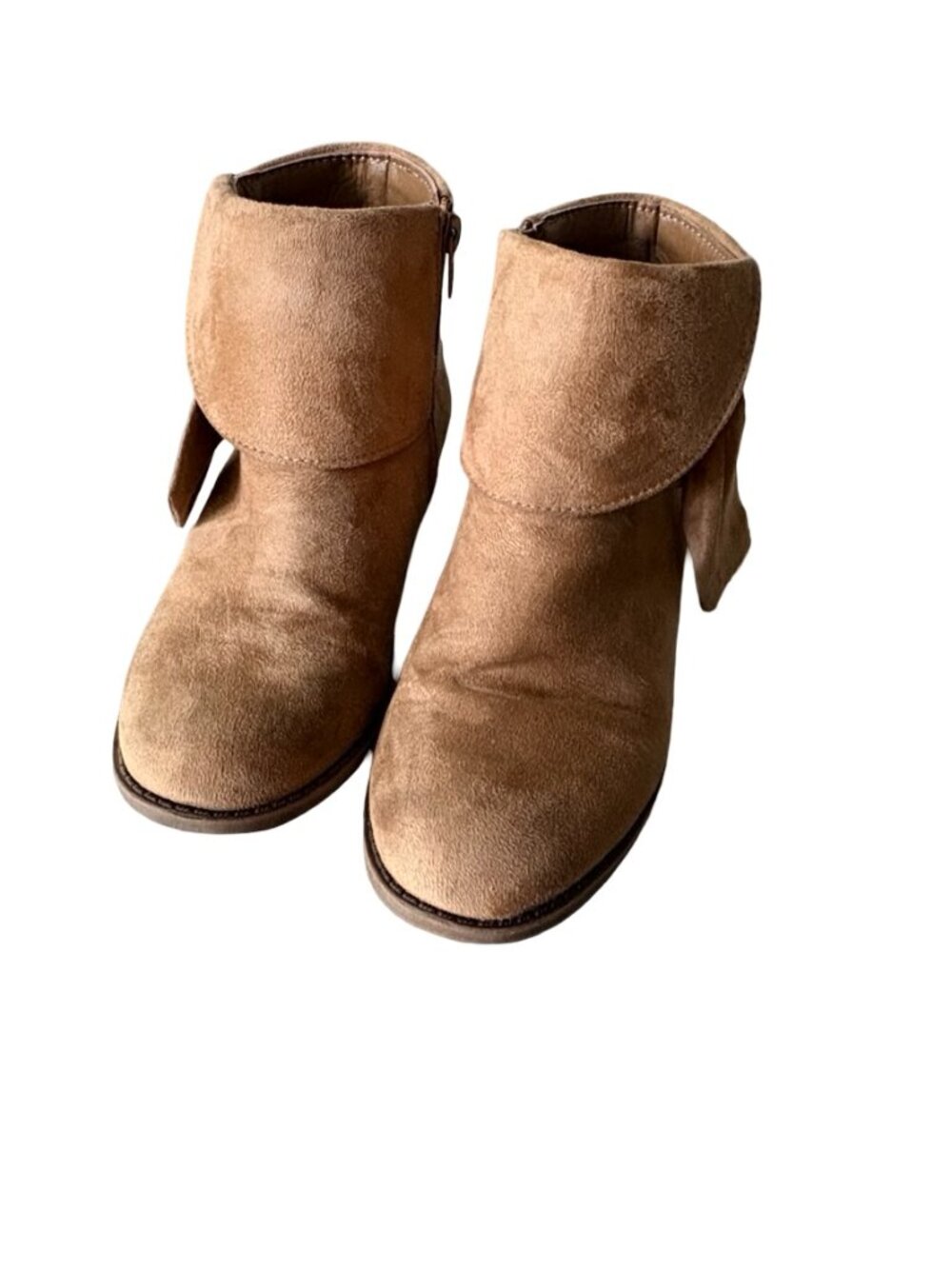Girl's Cupcake Couture Brown Suede Boots